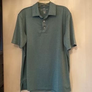 Mens green size M southern tide polo shirt